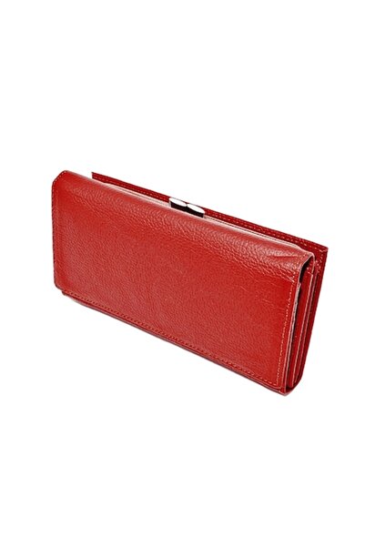 OEM Women's Wallet, Leather, Burgundy Red 1519
