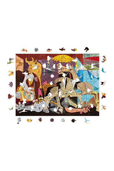 WePuzzleUp Wooden Puzzle - Picasso, Guernica - 450 Pieces, 29X39 cm