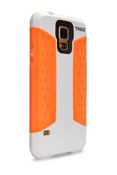 Thule Husă de telefon Atmos X3, model TH3202062, compatibilă cu Samsung Galaxy S5, alb și portoca