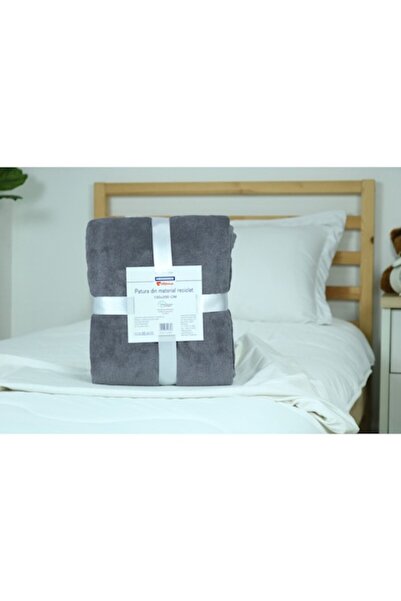 Heinner Home Blanket made from recycled material, 150x200 cm, Gray