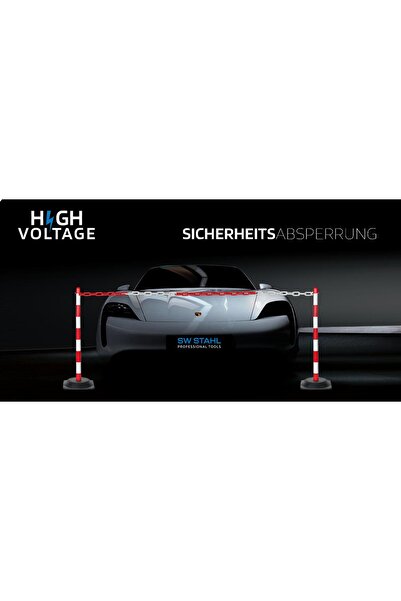 SW-Stahl Lanț de barieră din plastic, 25 metri