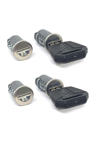 Thule Set de 4 Butuci și Chei One-Key System TH450400 pentru Blocarea Sisteme...