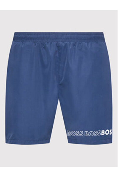 BOSS Ανδρικό Σορτς Μαγιό 50469590 Μπλε Σκούρο Μπλε