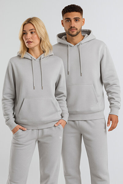 CLASSY.MODA Set de trening confortabil, unisex, simplu, oversize, cu glugă, c...