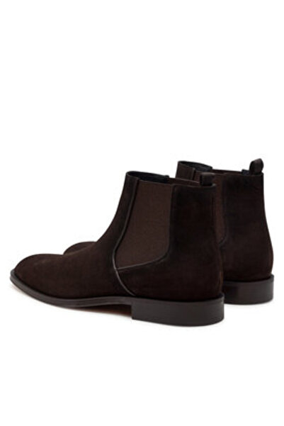 BOSS ανδρικές μπότες Chelsea 50516470 καφέ