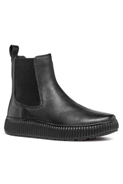 Geox γυναικείες μπότες Chelsea D46XFB-00046 μαύρες