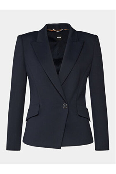BOSS Γυναικείο Μπλέιζερ 50505951 Μπλε Σκούρο Μπλε