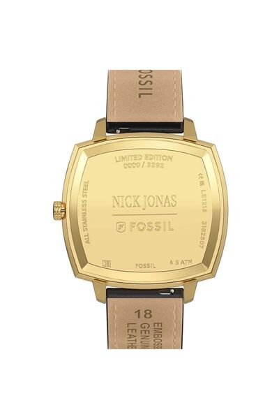 Fossil FLE1215 Nick Jonas x Machine Luxe Blue Vignette Kol Saati