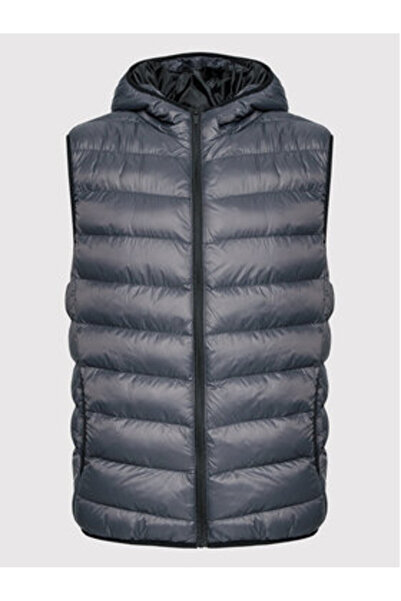 Brave Soul Ανδρικό Γιλέκο MJK-BLACKBURNGRY Γκρι