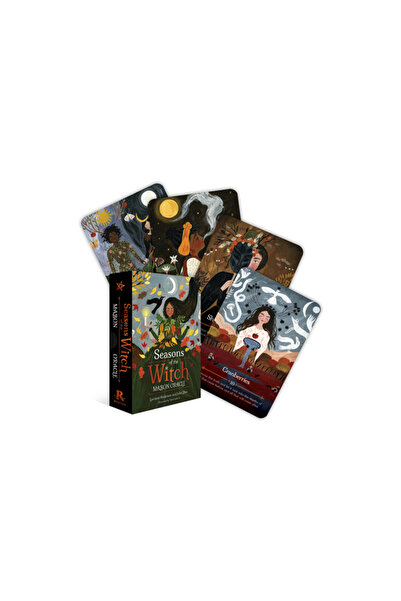 Rockpool Pub Seasons of the Witch - Mabon Oracle: (44 Gilded Cards and 144-Pa...