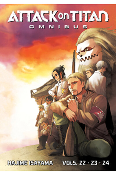 Kodansha Comics Attack on Titan Omnibus 8 (Vol. 22-24)