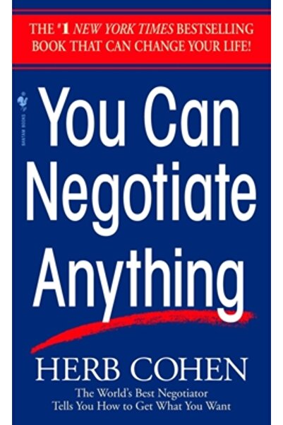 Bantam Books You Can Negotiate Anything