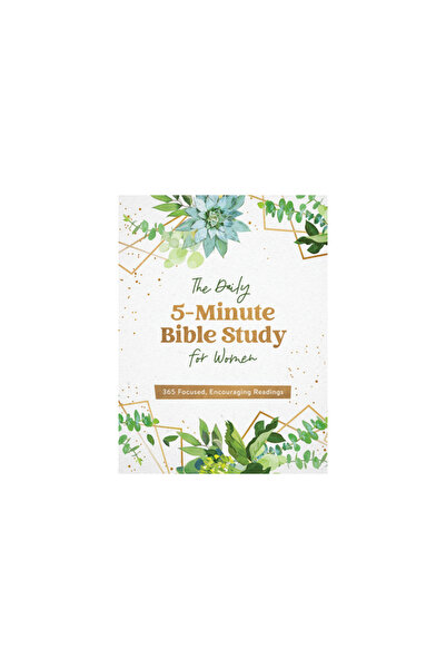 Barbour Publ Inc The Daily 5-Minute Bible Study for Women: 365 Focused, Encou...