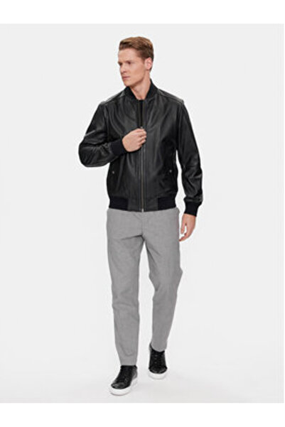 BOSS Ανδρικό παντελόνι από ύφασμα 50509579 Γκρι