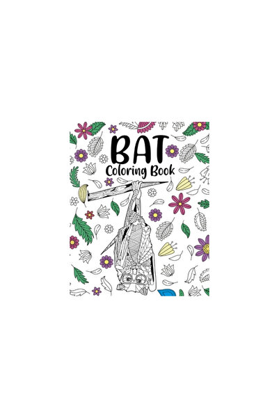 Blurb Inc Bat Coloring Book: Bats Floral Mandala Pages, Stress Relief Zentang...