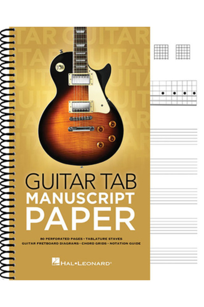 Hal Leonard Pub Co Guitar Tab Manuscript Paper