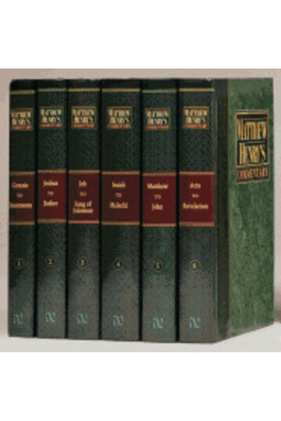 Cambridge Univ Pr Matthew Henry's Commentary on the Whole Bible: Complete and...