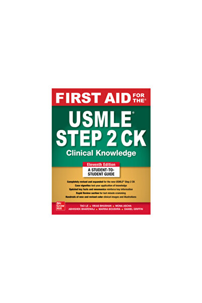 Mcgraw Hill Book Co First Aid for the USMLE Step 2 Ck, Eleventh Edition