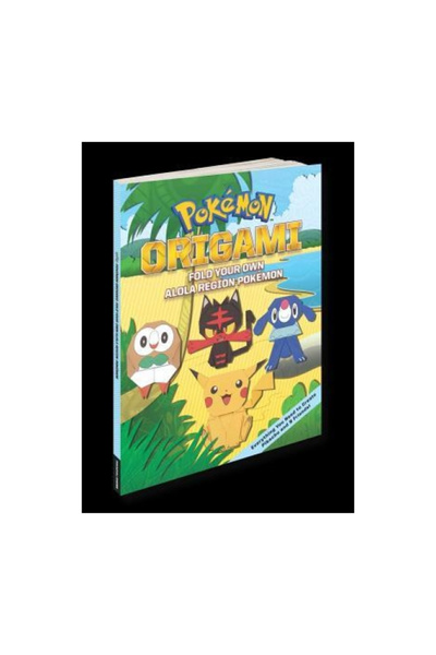 Pikachu Pr Pokemon Origami: Fold Your Own Alola Region Pokemon