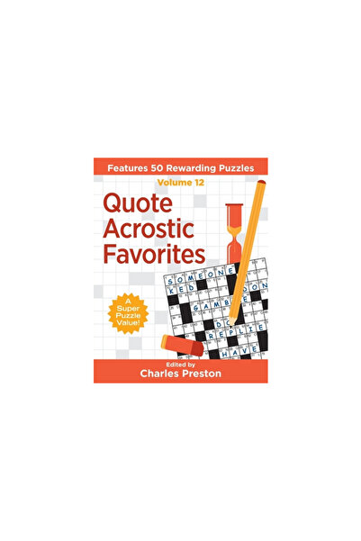 Aka Assoc Quote Acrostic Favorites: Features 50 Rewarding Puzzles