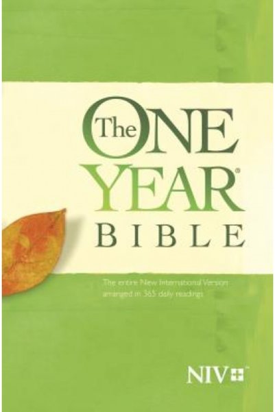 Tyndale House Publ One Year Bible-NIV
