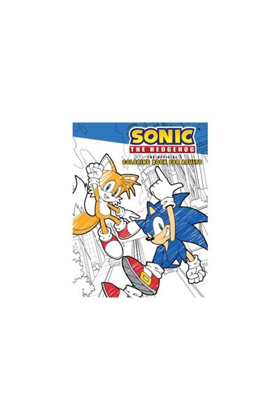 Insight Ed Sonic the Hedgehog: The Official Adult Coloring Book
