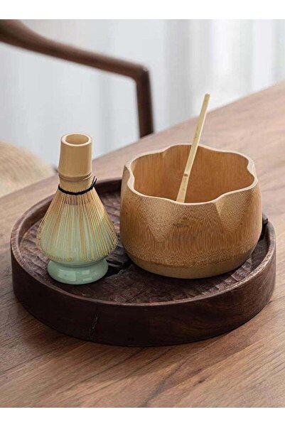 fulina 4 Piece Matcha Set, 100% high quality natural bamboo,Easy to Use,Perfect Gift,Meets FDA safety