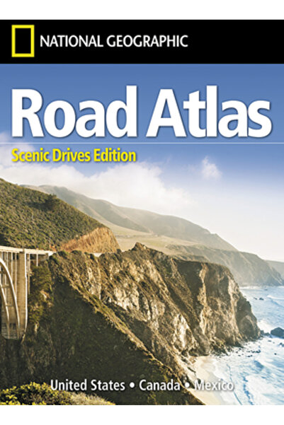 Vintage Books Atlasul rutier: Ediția pentru drumuri pitorești [Statele Unite,...