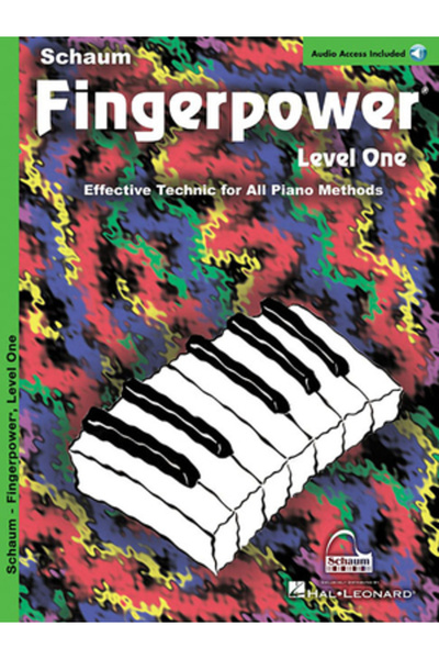 Schaum Pubn Inc Fingerpower: Level 1 Book/CD Pack
