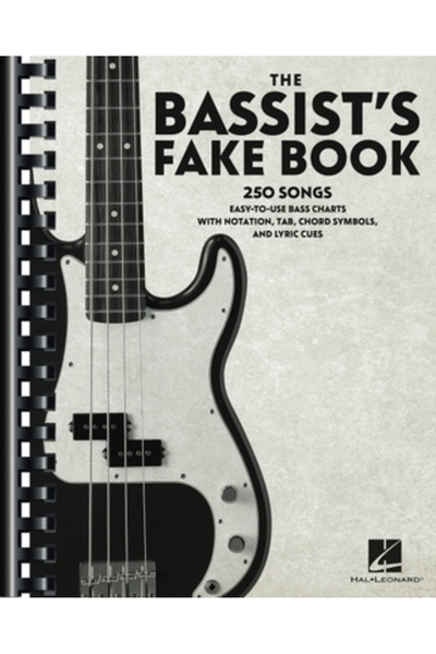 Hal Leonard Pub Co The Bassist's Fake Book: 250 Songs in Easy-To-Use Bass Charts with Notation, Tab, Chord Symbols, and