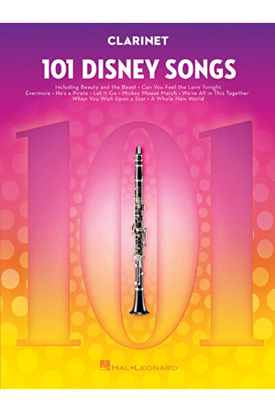 Hal Leonard Pub Co 101 Disney Songs: For Clarinet