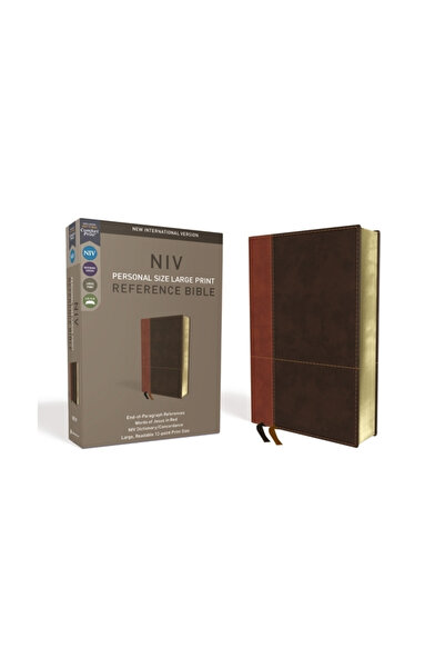 Zondervan Pub House NIV, Personal Size Reference Bible, Large Print, Imitatio...