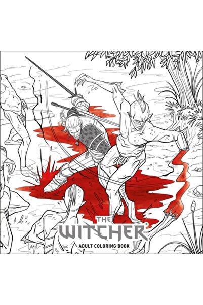 Dark Horse Comics The Witcher Adult Coloring Book