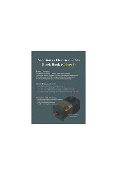 Cadcamcae Works SolidWorks Electrical 2023 Black Book