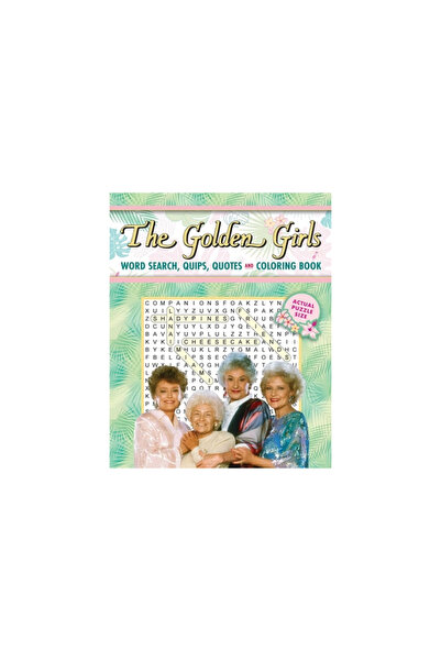Thunder Bay Pr The Golden Girls Word Search, Quips, Quotes and Coloring Book