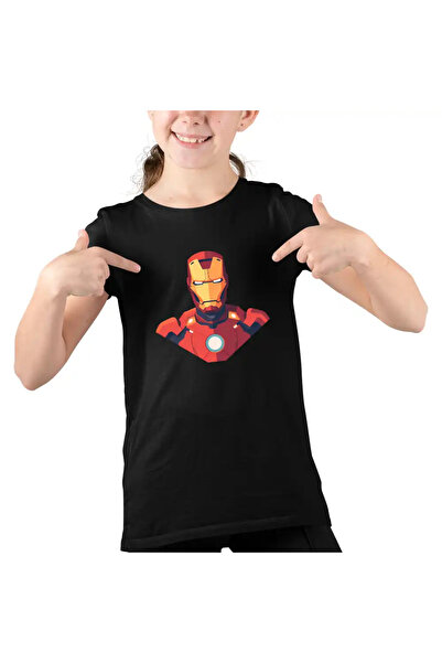 OEM Tricou Copii Fete Marvel Omul de Fier Iron Man