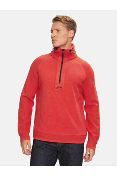 BOSS Ανδρικό Πουλόβερ 50523167 Κόκκινο