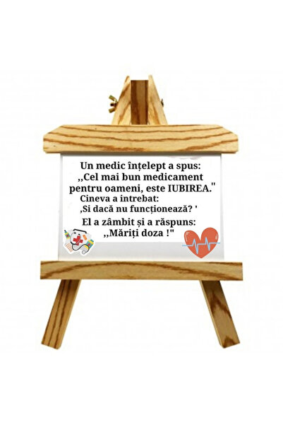 CrisPrint Decorative Picture with Easel - Medical Staff Appreciation Gift - Doctor, Nurse, Pharmacist