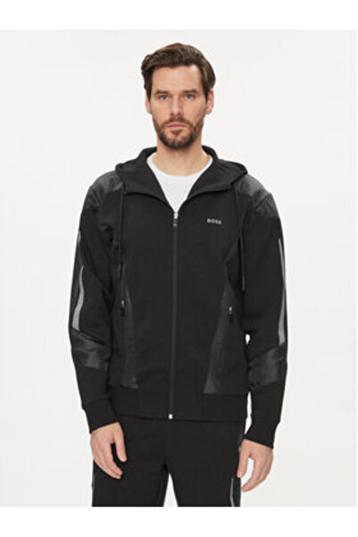 BOSS Ανδρικό Φούτερ 50504895 Μαύρο