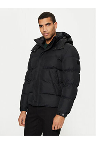 BOSS Ανδρικό Χειμερινό Μπουφάν 50525243 Μαύρο