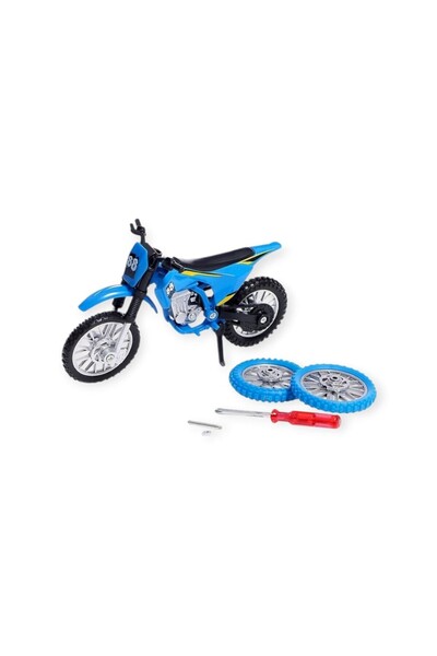 Kuzgun Ticaret 1:18 Scale Model Motorcycle - Ds928 - Blue (Lisinya)