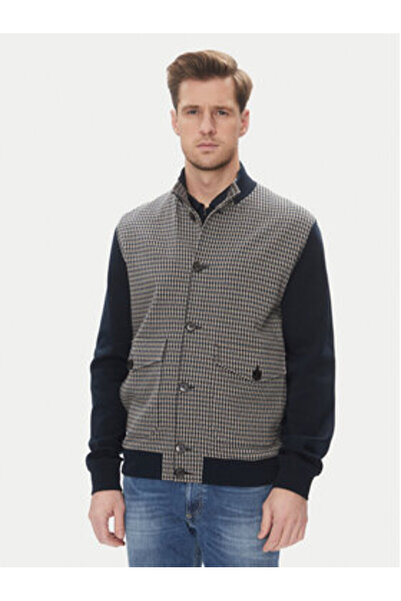 BUGATTI Ανδρικό Φούτερ 8750 75173C Μπλε Σκούρο Μπλε