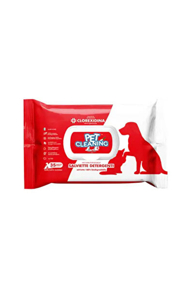 Petcleaning Pet Cleaning Wet Wipes with Chlorine Scent for Disinfection - 3 P...