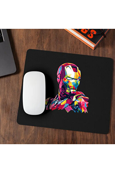 OEM Mousepad Iron Man Geometric Omul Fier Otel
