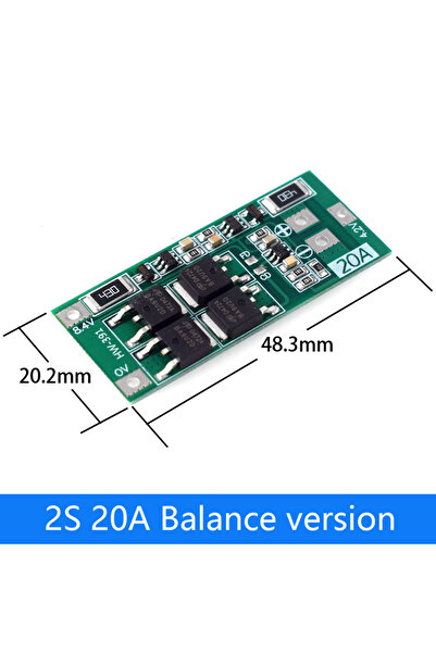 Choice4 لوحة حماية شاحن بطارية ليثيوم أيون 2S 20A Balance 2S 3S 4S 18650 BMS ...
