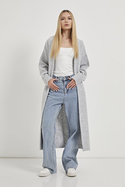 Arma Life Armalife 1193 Shawl Collar Long Knitwear Women Cardigan