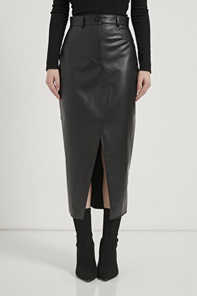 Arma Life FUSTA DE DAMA ARMALIFE 3926 CU TALIE INALTĂ, CU FĂRĂ DE PIELE, CU FĂRĂ DE PIELE