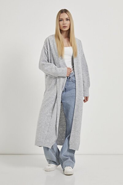 Arma Life Armalife 1193 Shawl Collar Long Knitwear Women Cardigan