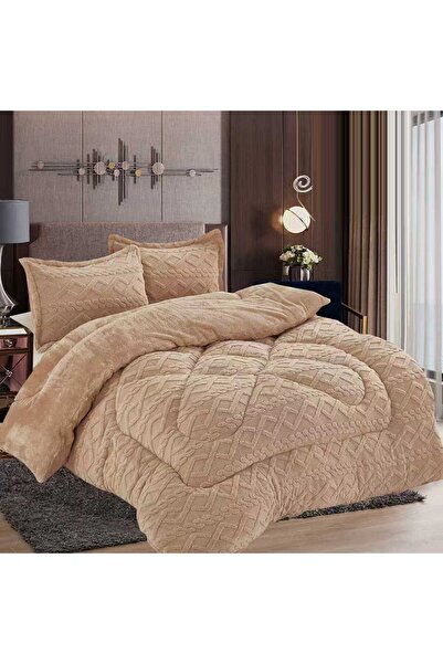 CHIRASO Cocolino Quilt, Embossed Knitted Pattern, 3.5 kg, Double Bed 200x230cm and 2 Pillow Sides 50x70
