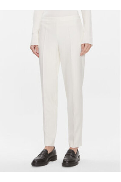 BOSS Γυναικείο Παντελόνι από Υφασμάτινο 50509166 Εκρού